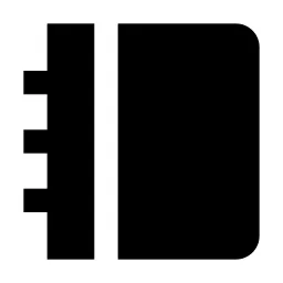 Booklet Fill Icon