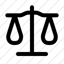 Law Legal Terms Imprint Balance Icon