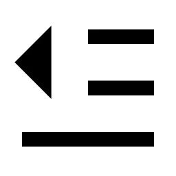 Menu Fold Fill Icon