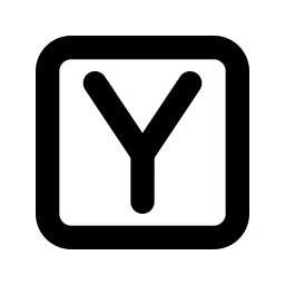 Brand Ycombinator Line Icon