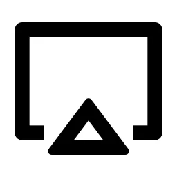 Airplay Line Icon
