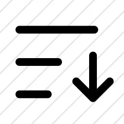 Filter Desc Icon