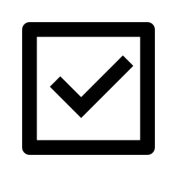 Checkbox Line Icon