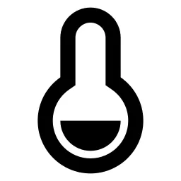 Temp Cold Line Icon