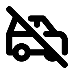 Car Off Line Icon
