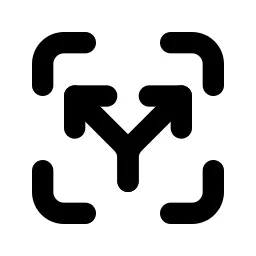 Route Scan Line Icon