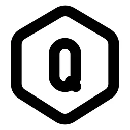 Hexagon Letter Q Line Icon