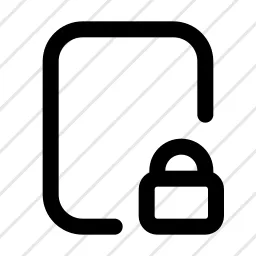 Page Lock Icon
