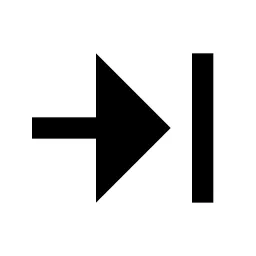 Contract Right Fill Icon
