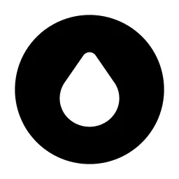 Drop Circle Icon