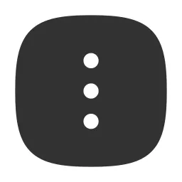 More Vertical Square Fill Icon