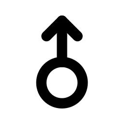 Swipe Up Line Icon
