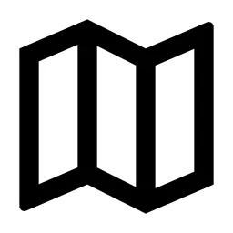 Map 2 Line Icon
