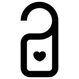 Heart Room Service Icon
