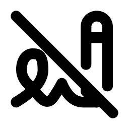 Writing Sign Off Line Icon