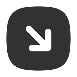 Arrow Down Right Square Fill Icon
