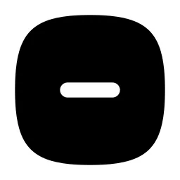 Square Rounded Minus Icon