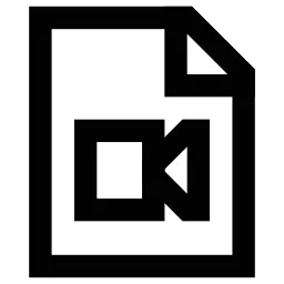 File Video Icon