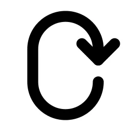 Arrow Capsule Line Icon