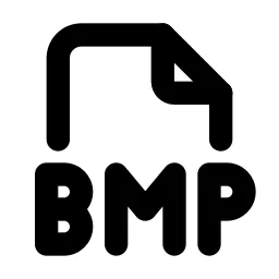 File Type Bmp Line Icon