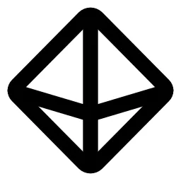 Octahedron Line Icon