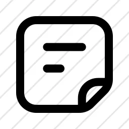 Note Text Icon