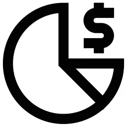 Money Pie Chart Icon