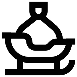 Santa Sleigh Icon