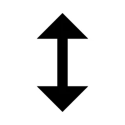 Expand Vertical S Fill Icon