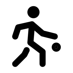 Play Basketball Line Icon