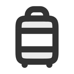 Luggage Duotone Icon