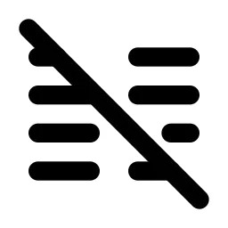 Columns Off Line Icon