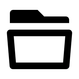 Folder 5 Line Icon