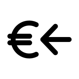 Receive Euros Icon