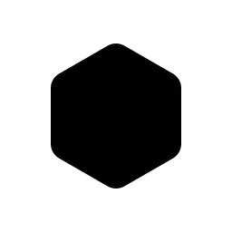 Hexagon Fill Icon