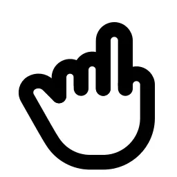 Hand Ring Finger Line Icon