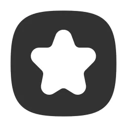 Star Square Fill Icon