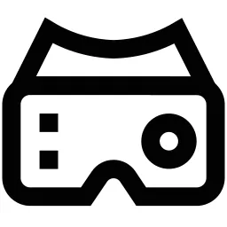Virtual Vr Glasses Icon