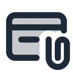 Creditcard Attachment Duotone Icon