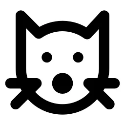 Cat Line Icon