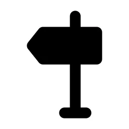 Sign Left Icon