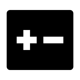 Increase Decrease Fill Icon