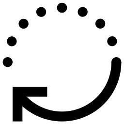 Arrows Dots Rotate Icon