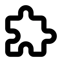 Puzzle Line Icon