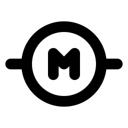 Circuit Motor Line Icon