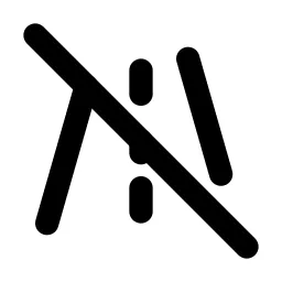 Road Off Line Icon