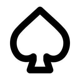 Spade Line Icon