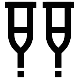 Crutches Icon