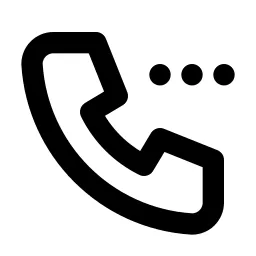 Phone Calling Line Icon