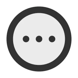 More Horizontal Circle Duotone Icon
